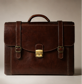 Souq Atelier Leather Product – Handmade Genuine Leather, Brown | Limited Handmade Edition