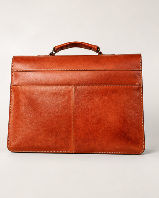 Souq Atelier Leather Product – Handmade Genuine Leather, Brown | Individually Crafted Artisan Piece
