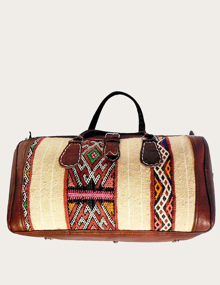 Overnight Carry on Bag, One of a kind Luggage Bag - Slow Chic Fashion