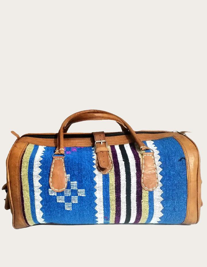 Women's Large Kilim Weekender Bag - Slow Chic Fashion