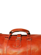 Genuine leather travel bag
