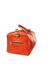Genuine leather travel bag