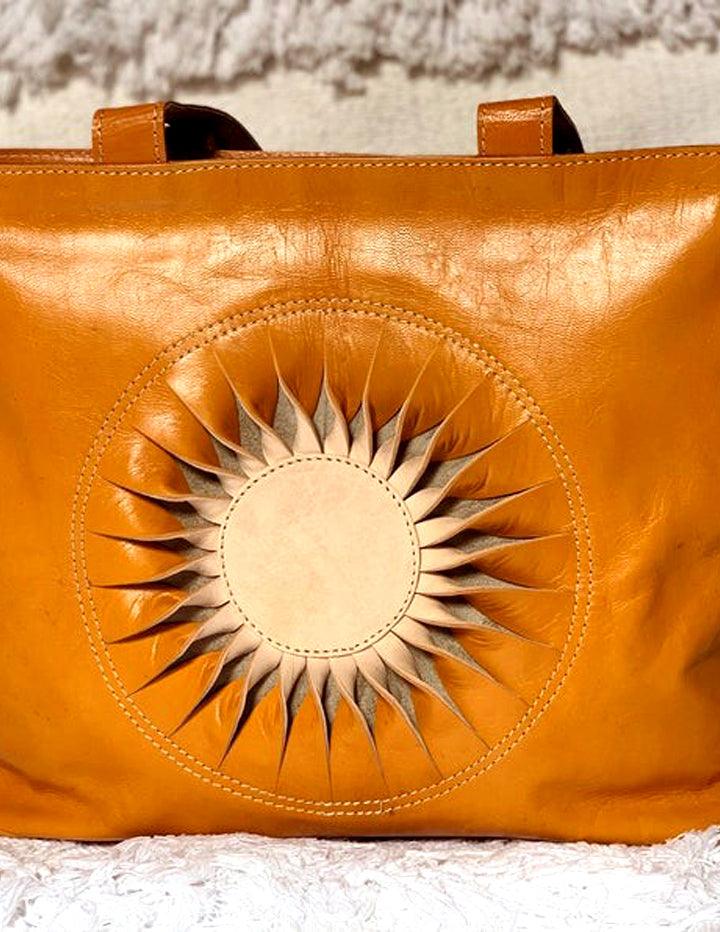 Boho Chic Genuine Leather Shoulder Bag - Slow Chic Fashion