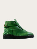 Emerald full-grain leather ankle boot