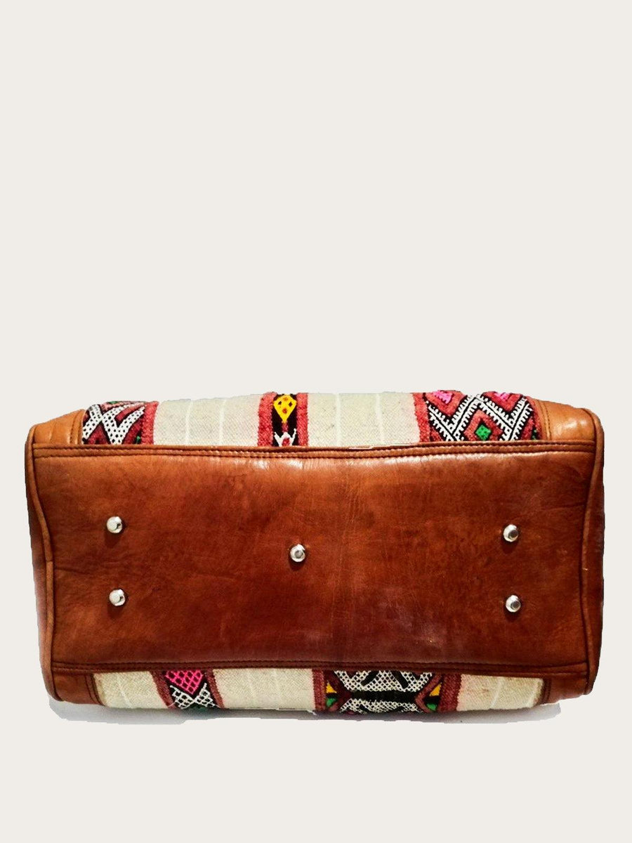 Overnight Carry on Bag, One of a kind Luggage Bag - Slow Chic Fashion
