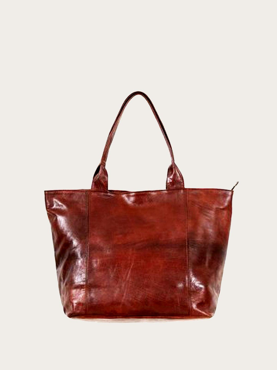 Handmade Calfskin Leather Handbag 3 Shades - Slow Chic Fashion