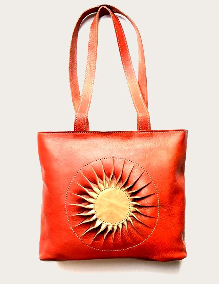 Boho Chic Genuine Leather Shoulder Bag - Slow Chic Fashion