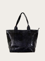 Suede leather shoulder bag